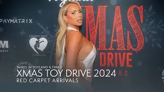 Babes in Toyland XMAS Toy Drive 2024: Stunning Red Carpet Arrivals | Jay's Playhouse