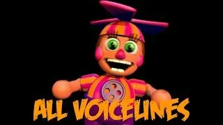 Dee Dee | All Voicelines with Subtitles | Ultimate Custom Night
