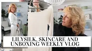 What to wear. New in items from Lilysilk. Skincare, unboxing, weekly vlog