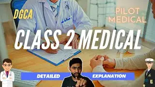 DGCA CLASS 2 MEDICAL | Requirements | Cadet Pilot Program & Conventional CPL | Pilot Kaise Bane