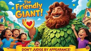 The Friendly Giant: A Heartwarming Bedtime Story for Kids | Kids Moral Story