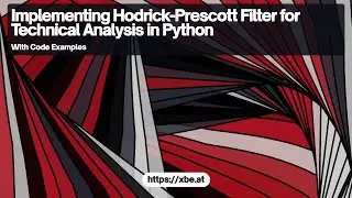 Implementing Hodrick-Prescott Filter for Time Series Analysis in Python