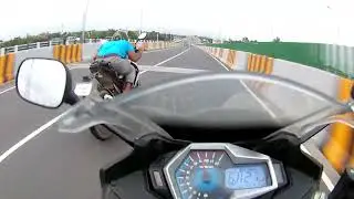 Benelli 165s [Chinese Italian] vs Loncin Gp 165 [Chinese] | Bike Ride On Mawa Expressway BY MRP