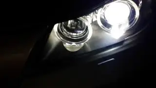Bmw E90 - Mtec v4 led angel eyes with Xeno on