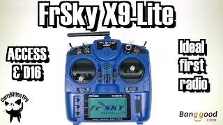 FrSky Taranis X9 Lite - Pro The ideal first radio for noob pilots?  Supplied by Banggood