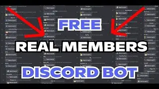 Free Discord Member Bot [REAL]