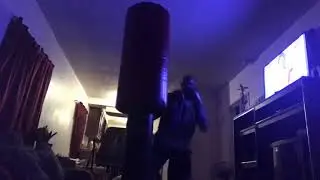 Wave master punching bag workout demo
