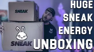 Huge Sneak Energy Care Package [Unboxing]