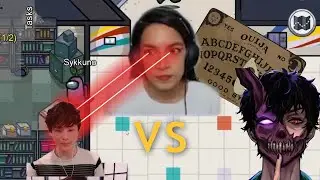 Corpse uses Ouija Board on AOC as Imposter in Among Us Highlight Multicam