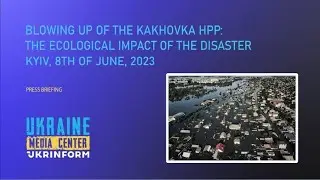 Undermining Kakhovskaya HPP: impact of the disaster on ecology