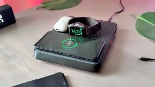Зарядная станция Pitaka Air Omni на 6 устройств: Apple Watch, AirPods Pro, iPhone и др.