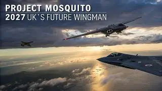 🔥 Finally Unveiled: Project Mosquito 2027 &ndash; 🇬🇧 UK&rsquo;s Secret Stealth Drone Fighter ✈️🤖