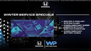 Whiteplains Honda | Winter Service Special