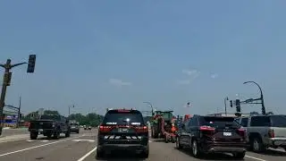 Hwy 10, St Paul - Cottage Grove, Jamaica Ave, Minnesota 🇺🇲 Driving 