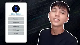 COMO CRIA UM LINK BIO COM (HTML e CSS) PARTE-1