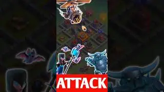 BEST COMBO ATTACK || CLASH OF CLANS || VIRUGAMER