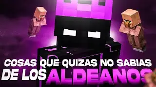 20 Cosas Que Quizas No Sabías de los Aldeanos en Minecraft
