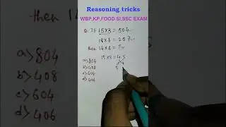 Coding Decoding| Reasonig question tricks #wbp #foodsi #ssc