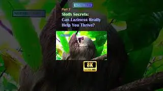 Sloth Secrets: Can Laziness Really Help You Thrive? #viral #trending #12k #8k #4k #naturalthrill P7