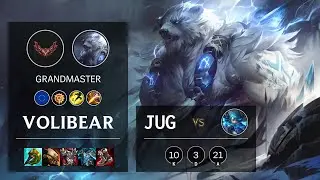 Volibear Jungle vs Gwen - EUW Grandmaster Patch 12.3