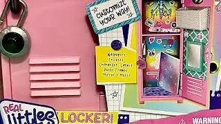 Unboxing real littles locker&bull;zoodlezop&bull;things you love made mini