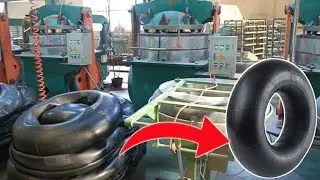 देखिये इस तरह से बनता tube || how inner tubes are made || Manufacturing Process of Inner Tubes