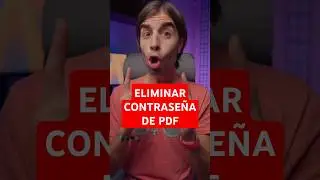 C&oacute;mo ELIMINAR LA CONTRASE&Ntilde;A de un PDF #pdf #contrase&ntilde;a #desbloquearpdf #pdfprotegido