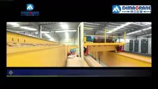Europe style double girder overhead crane