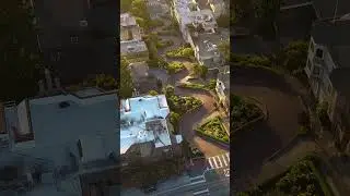 Lombard Street 🇺🇸 | The Best Things to Do in #SanFrancisco #Shorts