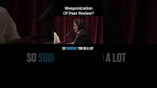 Weaponization Of Peer Review? Terrence Howard, Eric Weinstein, Joe Rogan #entrepreneur #shorts
