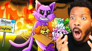 BigB Reacts to SAVED by CATNAP?! (Cartoon Animation)