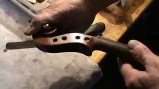repair of a violin peg case