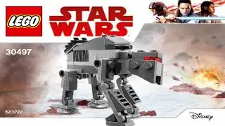 LEGO 30497 Instructions | Star Wars | First Order Heavy Assault Walker | Episode VIII | Polybags