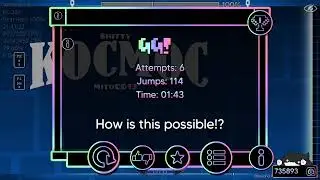 STREAM 1 crappy kocmoc - geometry dash - sorry no level requests on