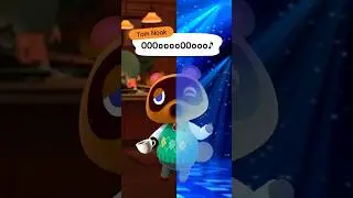 Tom Nook experiences the #LightsOff blend!