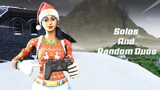 🔴 Controller On PC with Controller Cam // NA West // Solos and Random Duos // Fortnite Live Stream!