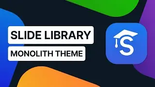 Smart Slider - Slide Library - Monolith Theme