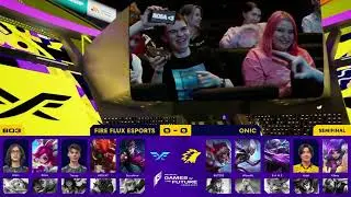 REPLAY GRAND FINAL MATCH 1 !!!! ONIC VS FIRE FLUX (GAMES OF FUTURE 2024-RUSIA)