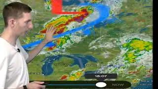 Wed Aug 8, 2018 Perfect summer day, followed by active weather