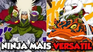 O Arsenal de Jutsus do Jiraiya &eacute; SIMPLESMENTE IMBAT&Iacute;VEL