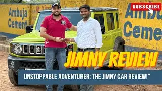 Maruti Suzuki Jimny 4x4 Honest Review || Is Jimny Better Than Thar? |#automobile #jimnyoffroad #car