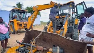 JCB 3DX Another Jcb Engine Remove and Loading truck for JCB Engine Ceasing | Jcb Repair