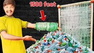 We Made an Amazing Bed (Char-Pai) From Plastic Bottle's rope | Plastic Bottle's ki Char-Pai