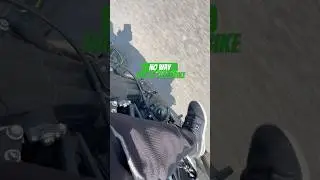 Z900 - The Rear Brake Need Something To Escalate #z900 #kawasakininja
