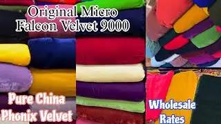 Best Quality of Micro Falcon Velvet 9000 | Review #velvetdresses #velvetsuits #wintercollection 