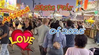 Last day at Arizona State Fair 2025. USA