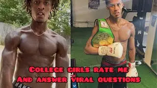 Girls rate me 1-10 🤔 | College (Athlete) Boxer Edition