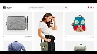 Evon - Bag Store WooCommerce WordPress | eCommerce Website Template for Bag Store