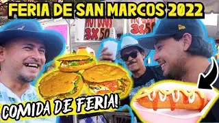 Probando COMIDA CALLEJERA en la FERIA de SAN MARCOS✅@ChecheMx @VolandoVoyVlog​@MisterKrax