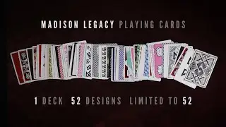 1 Deck. 52 Cards. LEGACY Playing Cards ( Limited to 52 Decks )